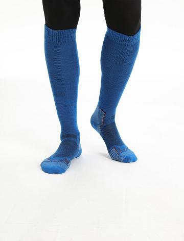Pánské Ponožky Icebreaker Merino Ski+ Ultralight Over the Calf Blankyt | CZ 1931RVDW
